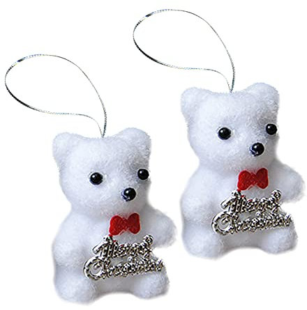 TianWlio Ornamente Hängende für den Weihnachtsbaum Nette Glänzende Kleine Geschenkboxen Engel Puppe Anhänger Weihnachtsschmuck Weihnachtsbaum Anhänger Weihnachtsdeko zum Aufhängen (A, One Size)