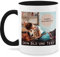 Tasse Tassen 325ml - eigenem - Foto Bild Geschenk I Dein Bild und Text - 325 ml - Schwarz - fototasse customized mug with photo selbst drucken fotos glühweintassen bildtasse freundschaftstasse
