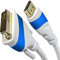 KabelDirekt – Adaptateur HDMI DVI avec Protection Contre interférences Signal A.I.S. – 1m (Cable Moniteur bidirectionnel DVI-D 24+1, connecte Dispositif HDMI à Moniteur DVI, Full HD/1080p)