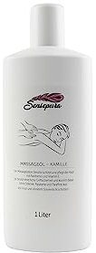 Massageöl Kamille 1 Liter für eine angenehme & wohltuende Massage, besonders ergiebig und gleitfähig