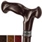 Asterom Walking Cane - Handgefertigte Ergonomische Gehstöcke für Männer - Hölzerne Gehstöcke für Senioren, Einzigartig (Walnuss, 35 Zoll)