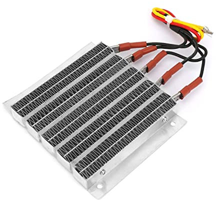 Calentador de Placa Calefactora Ondulada PTC de 1000W para Fundidor de Cera, Generador de, Caldera con Cable (48V 1000W)