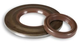 MALOSSI 6617236 Kit Paraoli in FKM per Albero Motore, Compatibile con Vespa