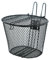 Dickly Bike Basket with Lid Black for Adult Bikes Mountain Road Bike Accessories