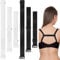 Tyqour 6 Pcs Bra Strap Holder Adjustable Invisible Bra Straps Bra Hooks for Racerback Bra Accessories Bra Strap Clips for the Back