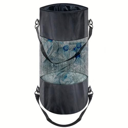 Botellas de empeño, contenedor para botellas de depósito, almacenamiento, cesta para la colada, 30 L, plegable, bolsa para la colada, botellas de empeño, recipiente para el almacenamiento de botellas