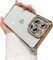 PIXFAB Case for iPhone 15, Diamond Glitter Phone Case [Ultra Slim] Scratch Resistant Sparkle Bling Gel Rubber Soft Skin Silicone [Protective Case] Clear Cover for iPhone 15 - Gold