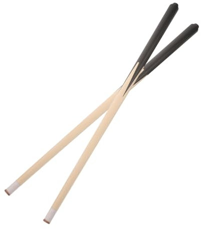 MUSISALY 2stücke Holz Pool Queue Sticks Kurze Billardqueues Für Anfänger Mini Queue-Sticks Als Billard-Werkzeug Und Sportzubehör Für Kleine Räume