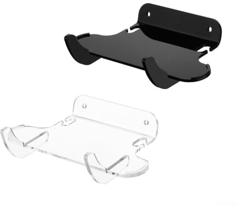 GLOBALHUT Speaker Wall Mount, Acrylic Wall Mount Shelf For Beats Pill 2024 Speaker, Optimize Your Room By Using Wall Space Effectively(Black)