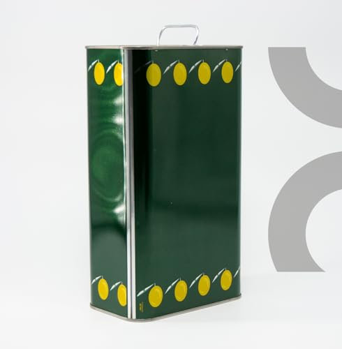 NovusPuglia - Olio Extravergine di Oliva - PRODUZIONE 2025-100% ITALIANO - Di categoria superiore - Molito a Freddo - Puglia (3 Litri, Delicato)