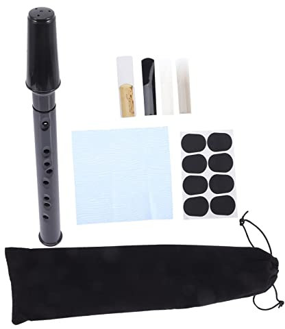 DRESSOOS Mini-saxophon Tragbares C-schlüssel Musikinstrument Für Junge Mädchen Und Erwachsene Mit Tasche