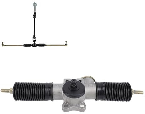 Lenkgetriebewelle, 30T 360mm Servolenkung Montage Passend für Go Kart ATV UTV Quad Drift Trike, Lenkwelle aus Metalllegierung, Lenkgetriebebaugruppe