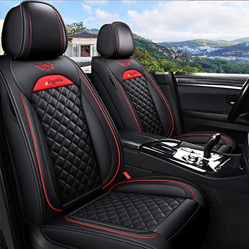 JoyRozTek Autositzbezüge Für Volkswagen Passat B5 B6 B7 B8 | PU Leder Komplettset Auto-Schonbezüge, Airbag-freundlich, Autositzbezug Set