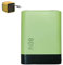 3-in-1 GaN Charger, Scalable 80W Max Fast Charging Module with Type-C Cable & 2 USB Ports, Retractable Wall Plug for Phone, Laptops (Green)