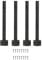Amagogo 4Pcs String Licht Pole Pol Stehen für Hochzeit Party Weihnachten Party Decor
