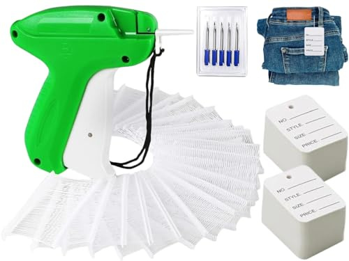 Etikettierpistol,Heftpistole,Etikettiermaschine,Geschenkanhänger,Kleidungsetiketten Ettikettiergeraet,Etikettierpistole Set,Etikett Pistole,Etikettier Pistole,Label Pistole