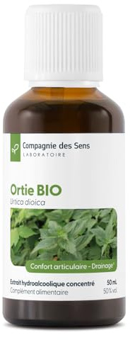 Ortie BIO (Urtica Dioica) – Teinture Mère - Extrait hydroalcoolique concentré