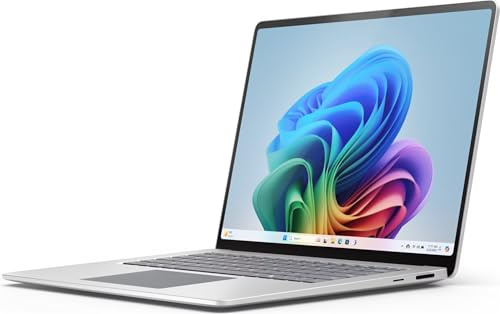 Microsoft Surface Laptop 7 Copilot+ PC Snapdragon X1E-80-100 Computer portatile 38,1 cm [15] Touch screen 16 GB LPDDR5x-SDRAM 256 GB SSD Wi-Fi 7 [802.11be] Windows 11 Pro Platino (Microsoft Surface L