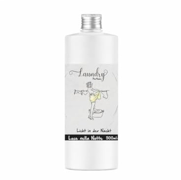 Parfüm für die Waschmaschine, Duft für die Waschmaschine, 500 ml, Wäscheduft, Wäscheparfüm (Luce nella Notte)