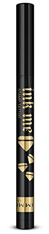 Rimmel London Ink Me Stamp Tattoo, Black Diamond, .8 g
