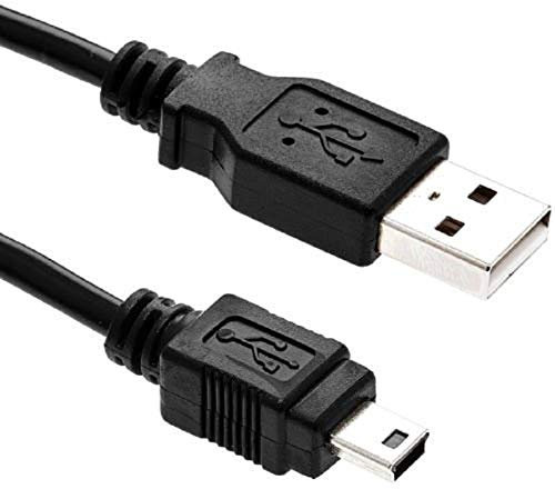 0.50CM USB 2.0 A Male to Mini B USB Data Sync Cable Charger Lead For GoPro Hero 2/3/4, PS3 Controller, Garmin Sat Nav, Digital Cameras, MP3 Players