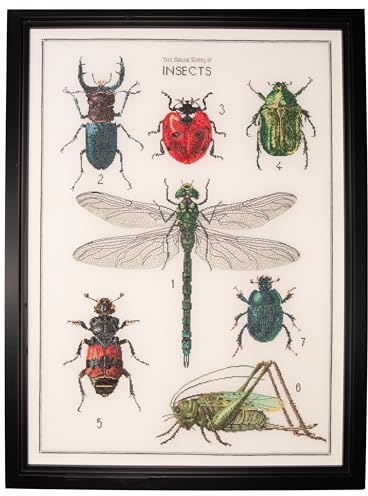 Thea Gouverneur - Kreuzstich-Set - Die Geschicte der Insekten - Aida - 16 Count - Für Erwachsene - 566A