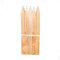Heringe aus Holz, Gartenstecker Holzpfosten, 40 x 3 x 3 cm
