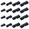 NBEADS 80 Stk. Gurtband-Endclip, 4 Size Adjust Keeper Schnalle Quick Slip Keeper Connect Schnalle Für Rucksack Einstellgurt