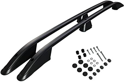 Chromemaster | Dachreling Dachträger | Kompatibel mit VW Caddy 2010-2020 Short; Zur Befestigung der Dachgepäckträger, Dachboxen oder Dachfahrradträger | Robuste Konstruktion aus Aluminium | TÜV