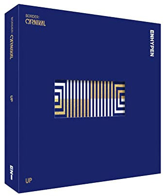 ENHYPEN BORDER : CARNIVAL 2nd Mini Album (UP Version) CD+Photobook+Folded Poster+Photocard+Lyric Book+Lenticular Card+Carnival Ticket+Signature Sticker+(Extra ENHYPEN 8 Photocards+Pocket Mirror)