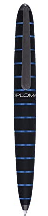 DIPLOMAT D40352040 ELOX Kugelschreiber/Handgefertigt/mit Geschenkbox/Farbe: Schwarz Blau