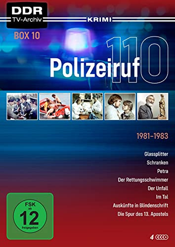 Polizeiruf 110 - Box 10 (DRA) [4 DVDs]
