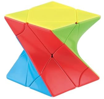 TaoLeLe Speed ​​Cube Twist Skewb Cube Aufkleber Magci Cube 3D Puzzles Cube lebendige Farbe Puzzle für Speed-Liebhaber Cube