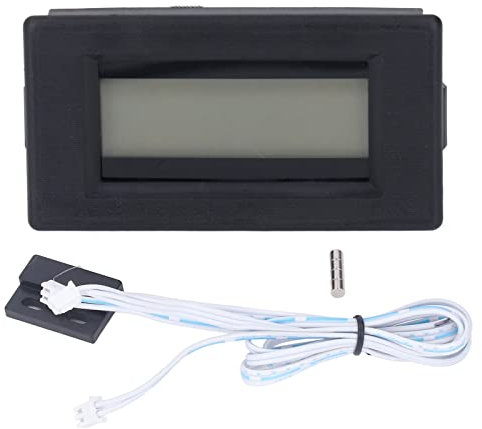Drehzahlmesser, LCD-Bildschirm, Hallsensor, Drehzahlprüfer, Wasserdicht, Anti-Interferenz-Drehbank, Drehzahlanzeige Mit Magnet, DC 5 V