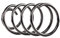 RIDEX 2x Fahrwerksfedern Federn Vorne Schraubenfeder Länge: 327mm Außendurchmesser: 156mm 188C0607