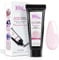 Builder Gel Nail Extension - Poly Nail Acrylic Gel in 15g Tube. Professional and Long Lasting, Hema Free Builder Gel For You (2 - Light Pink)