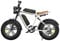 ENGWE M20 Electric Bike E-bike with 20×4.0 Fat Tire,75 KM+75 KM Range with 48V 13AH*2 Dual Battery System, Mountain Bike with 7-Speed for Adults (White-1)