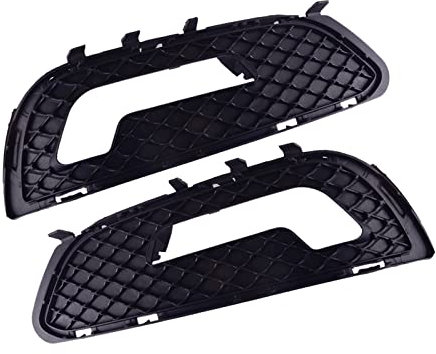 InkRaz Nebelscheinwerfer 2 Teile/satz Frontstoßstange Nebelscheinwerfer Kühlergrill Abdeckung Für E Klasse W212 2009-2013 Schwarz Kunststoff A2128851323 A2128851423