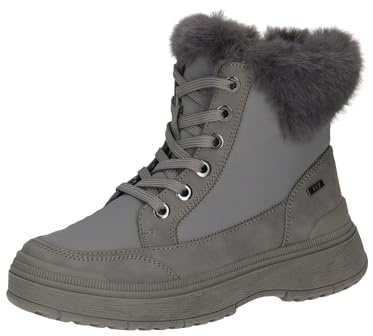 CAPRICE Damen Stiefeletten zum Schnüren Vegan Wasserabweisend