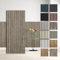 HEXIM Akustikpaneele 138,5x60cm - flexible Lamellenwand Holz MDF Wandpaneele Lamellenverkleidung Wandverkleidung Innendekoration schalldämmend (1 Paneel / 0,83 m² Sonoma Oak - APH06)