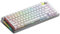 Glorious Gaming GMMK 3 PRO HE: Drahtlose Tastatur mit Rapid Trigger, Hall-Effekt, Aluminiumgehäuse, 8K-Abrufrate, Hot-Swap (MX- & HE-Schalter), anpassbare Auslösung, TKL 75%, USA QWERTY - Silber