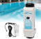 LZDOYY Salz-Chlorinator-System, Salz-Chlor-Generator, komplette Funktionen, Salzwasser-Pool-Chlor-Generator-System, automatische Reinigung, Elektrolyse, Salz-Chlorinator für Pool, Spa,20g/h-220V