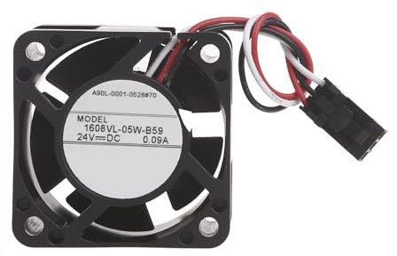Heat Dissipation Fan 1608VL-05W-B59 3 Pin 40mm Fan DC24V 0.09A Fanuc System Special Fan Durable