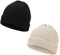BARFULKER Winter Beanie Mütze Damen Herren Warme Wintermützen Thermo Strickmütze Laufmützen Dehnbare Weiche Wollmütze Unisex, Geschenke für Männer und Frauen, Schwarz Weiß