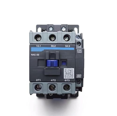 NXC-40 NXC-50 NXC-65 40A 50A 65A Contactor Contactor magnético AC AC24V 36V 110V 220V 380V CJX2 NXC LC1 1 ud(NXC-65,380V)