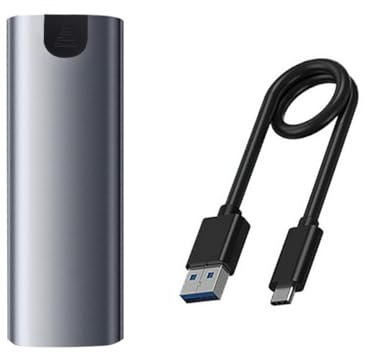FeiYeup Solid Drives - Adaptador NVME a USB 3.1 B-Key M-Key B+M Key Solid Drives Enclosure para 2230/2242/2260/2280