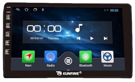 Quad Core 4G+64G Car CarPlay Android Auto 9 IPS Display Navigation Stereoanlage Touchscreen Haupteinheit Pad Tablet Rückfahrkamera GPS Radio Media Player für Audi A3 2008-2012