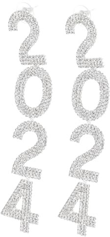 FRCOLOR 1Paar Glitzernde Ohrringe für Damen Ohrhänger im Jugendstil Vielseitige Ohrringe für Modisches Accessoire Leicht Komfortabel