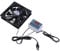 NVOQILIN Ventilateurs de refroidissement USB de 120 mm avec contrôle de température réglable pour armoires et systèmes home cinéma ventilateur thermostat réglable