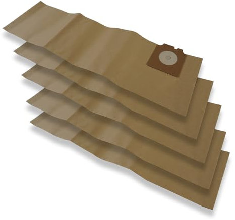 Lot de 5 Sacs aspirateur Papier Compatible avec Electrolux E47, E48, Flexio – Tornado, Aqualine TO810 – Volta U810, U815